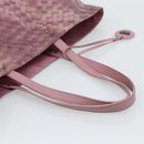 BOTTEGA VENETA INTRECCIATO Tote Bag Nylon Pink Auth 192712A-7