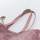 BOTTEGA VENETA INTRECCIATO Tote Bag Nylon Pink Auth 192712A-8
