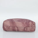 BOTTEGA VENETA INTRECCIATO Tote Bag Nylon Pink Auth 192712A-5