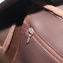 Burberrys Nova Check Boston Bag Canvas Beige Gold Tone Auth 192716-20