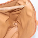 CELINE Macadam Tote Bag PVC Leather Brown Gold Tone Auth 192720-16