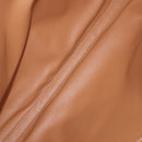 CELINE Macadam Clutch Bag PVC Leather Brown Gold Tone Auth 192724A-10