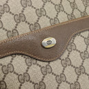 GUCCI GG Supreme Tote Bag PVC Leather Beige Auth 192725-14