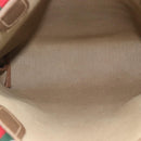 GUCCI GG Supreme Tote Bag PVC Leather Beige Auth 192725-16