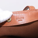 CELINE Macadam Tote Bag PVC Leather Beige Auth 192728-10