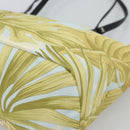 Salvatore Ferragamo Tote Bag Nylon Yellow Silver Auth 192729A-15