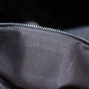 FENDI Zucca Canvas Mamma Baguette Shoulder Bag Brown Silver Auth 192730V-11