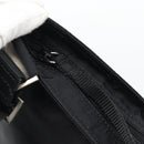 PRADA Shoulder Bag Nylon Black Silver Auth 192732A-16