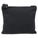 PRADA Shoulder Bag Nylon Black Silver Auth 192732A-3