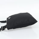 PRADA Shoulder Bag Nylon Black Silver Auth 192732A-4