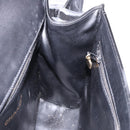 CHANEL Shoulder Bag Patent Black CC Auth 192734-19