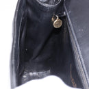 CHANEL Shoulder Bag Patent Black CC Auth 192734-20