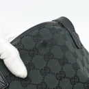 GUCCI GG Canvas Tote Bag Outlet Black Khaki 238696 Auth 192737-9