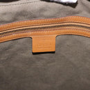 GUCCI Shoulder Bag Canvas Green Beige 110233 Auth 192739A-16