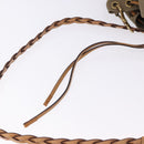 GUCCI Shoulder Bag Canvas Green Beige 110233 Auth 192739A-7