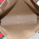 GUCCI GG Supreme Tote Bag PVC Leather Beige Auth 192744-16
