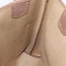 GUCCI GG Supreme Tote Bag PVC Leather Beige Auth 192744-18