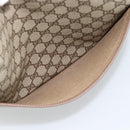 GUCCI GG Supreme Tote Bag PVC Leather Beige Auth 192744-19