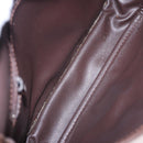 Burberrys Nova Check Shoulder Bag Canvas Brown Gold Tone Auth 192747-16