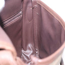 Burberrys Nova Check Shoulder Bag Canvas Brown Gold Tone Auth 192747-17