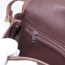 Burberrys Nova Check Shoulder Bag Canvas Brown Gold Tone Auth 192747-19