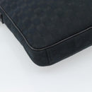 GUCCI GG Canvas Shoulder Bag Black Silver 92551 Auth 192749-13