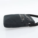 GUCCI GG Canvas Shoulder Bag Black Silver 92551 Auth 192749-5