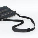 GUCCI GG Canvas Shoulder Bag Black Silver 92551 Auth 192749-7