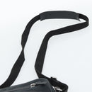 GUCCI GG Canvas Shoulder Bag Black Silver 92551 Auth 192749-8
