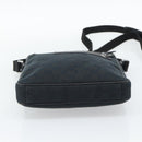 GUCCI GG Canvas Shoulder Bag Black Silver 92551 Auth 192749-9