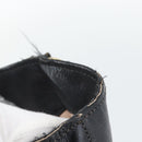 Miu Miu Hand Bag Leather Black Gold Tone Auth 192754-16