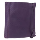 BOTTEGA VENETA INTRECCIATO Shoulder Bag Leather Purple Auth 192755A-1