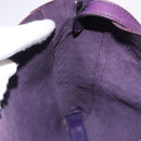 BOTTEGA VENETA INTRECCIATO Shoulder Bag Leather Purple Auth 192755A-20
