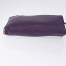 BOTTEGA VENETA INTRECCIATO Shoulder Bag Leather Purple Auth 192755A-4