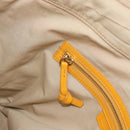 CELINE Hand Bag Leather Yellow Silver Auth 192757A-21