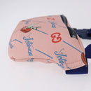 GUCCI Jetsons Collaboration Body Bag Canvas Pink Silver 502095 Auth 192761M-3