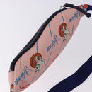 GUCCI Jetsons Collaboration Body Bag Canvas Pink Silver 502095 Auth 192761M-6