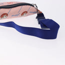 GUCCI Jetsons Collaboration Body Bag Canvas Pink Silver 502095 Auth 192761M-7