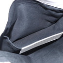 BALENCIAGA Clutch Bag Leather White Gold Tone 411542 Auth 192764-21