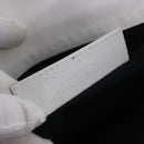 BALENCIAGA Clutch Bag Leather White Gold Tone 411542 Auth 192764-22