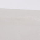FENDI Shoulder Bag Leather White Gold Tone Auth 192766V-3
