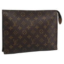 LOUIS VUITTON Monogram Poche Toilette 26 Pouch M47542 LV Auth 192767A-1