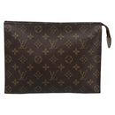 LOUIS VUITTON Monogram Poche Toilette 26 Pouch M47542 LV Auth 192767A-13