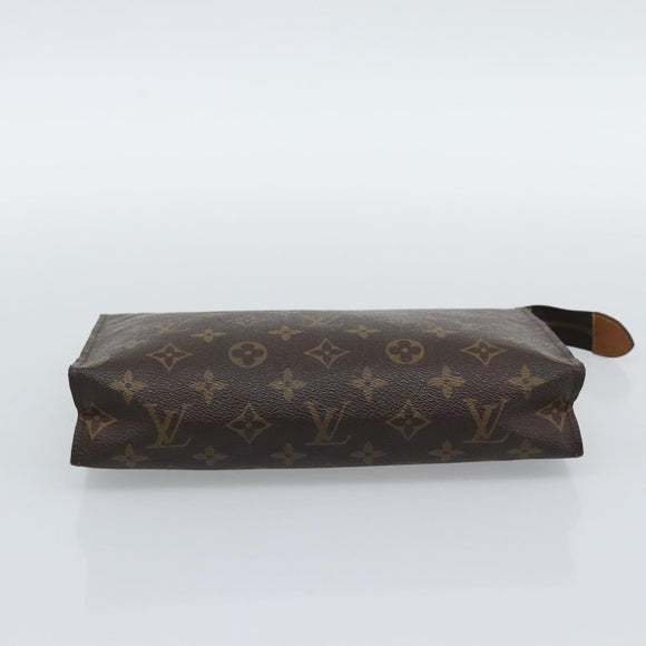 LOUIS VUITTON Monogram Poche Toilette 26 Pouch M47542 LV Auth 192767A