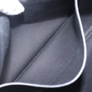 BALENCIAGA Clutch Bag Leather White Silver 529313 Auth 192768-20