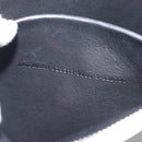 BALENCIAGA Clutch Bag Leather White Silver 529313 Auth 192768-12