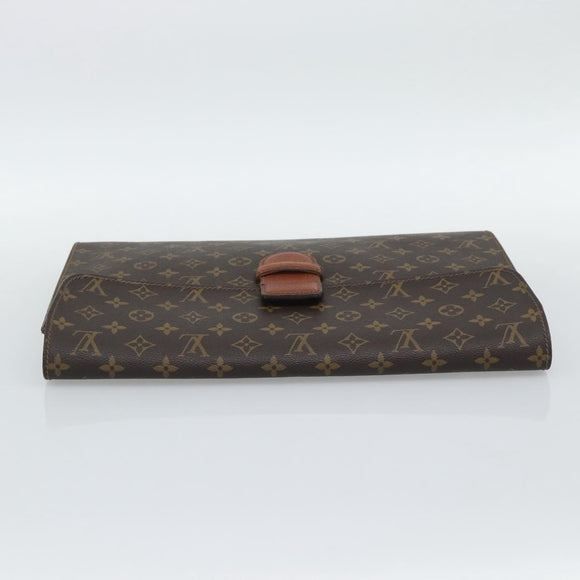 LOUIS VUITTON Monogram Posh Ministor Briefcase M53445 LV Auth 192773