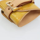 LOUIS VUITTON Monogram Vernis Lafayette Street Purse Beige M91013 LV Auth 192777-16