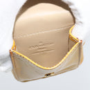 LOUIS VUITTON Monogram Vernis Lafayette Street Purse Beige M91013 LV Auth 192777-17