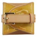 LOUIS VUITTON Monogram Vernis Lafayette Street Purse Beige M91013 LV Auth 192777-2